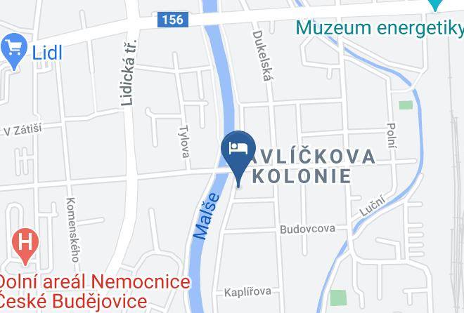 Ceske Budejovice - Garni Hotel Alton Maps