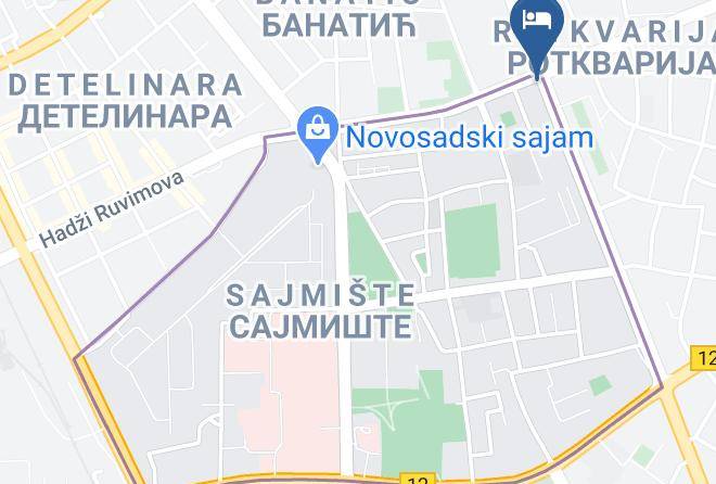 Juzno Backi - Garni Hotel Ami Maps
