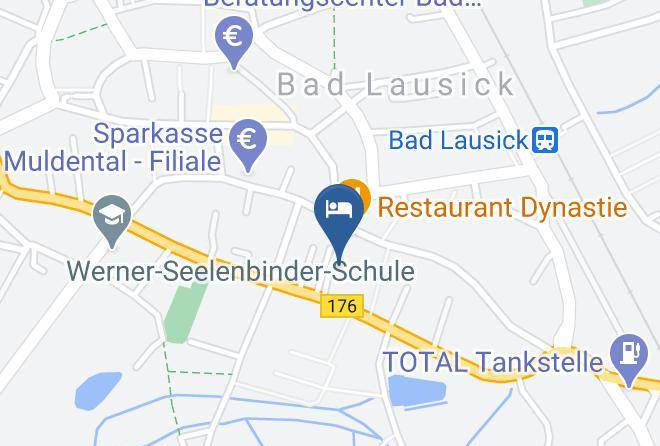 Leipzig - Garni Hotel Bad Lausick Maps
