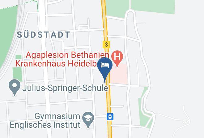 Heidelberg - Garni Hotel Diana Maps