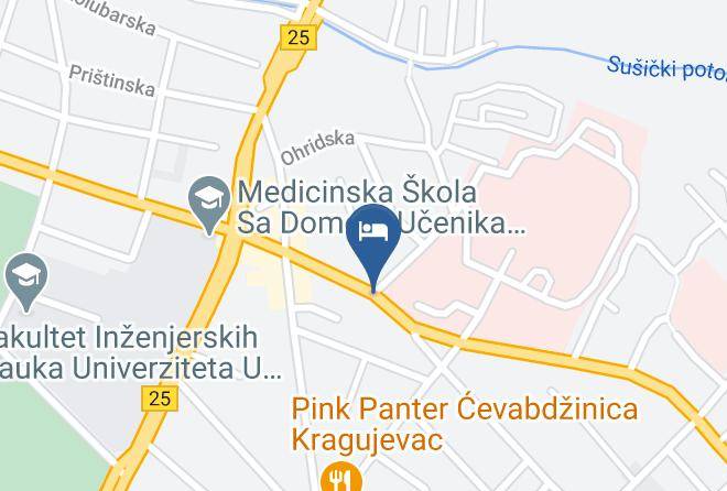 Sumadijski Okrug - Garni Hotel Ema Maps
