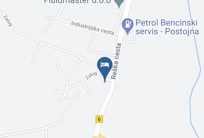 Postojna - Garni Hotel Lotos Maps