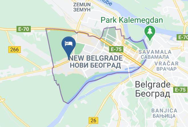 Belgrade City - Garni Hotel Mar Beograd Maps