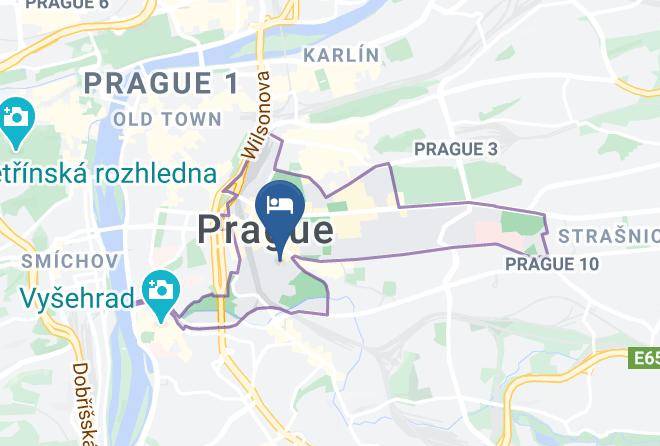 Prague - Hotel Machova Maps