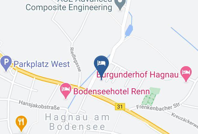 Bodenseekreis - Garni Hotel Mohren Maps