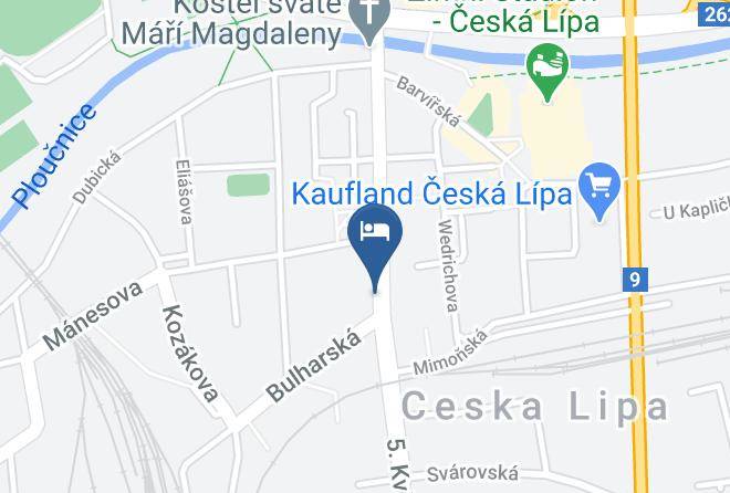 Garni Hotel Olympia Map