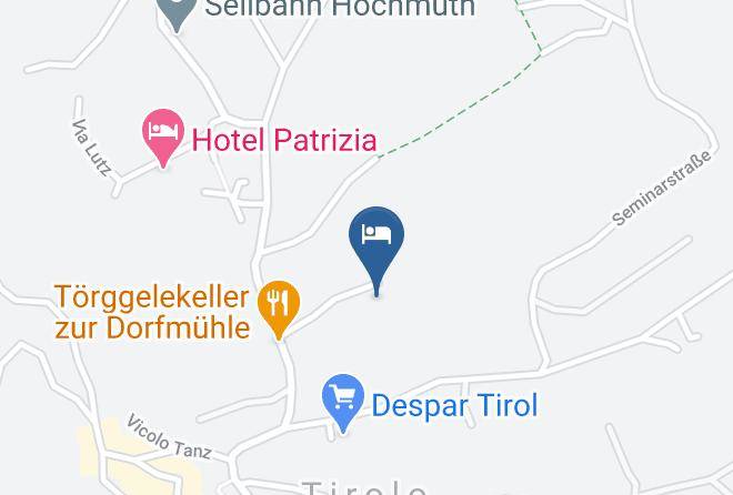 Bolzano - Garni Hotel Rebhof Maps