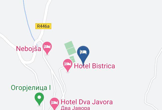 Sarajevo Romanija - Garni Hotel Ruski Dom Maps