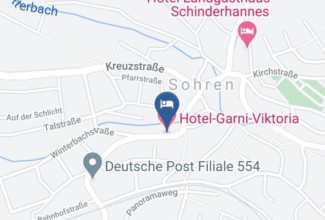 Rhein Hunsruck Kreis - Hotel Garni Viktoria Maps