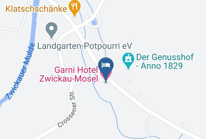 Zwickau - Garni Hotel Zwickau Mosel Maps
