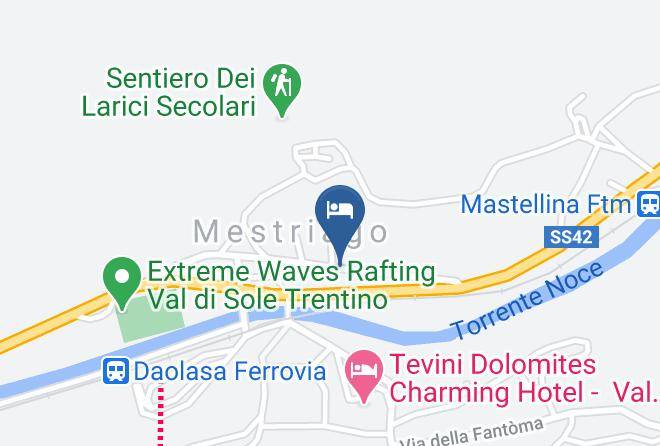 Trento - Garni' Il Giglio Di Crini Piero & C Snc Maps
