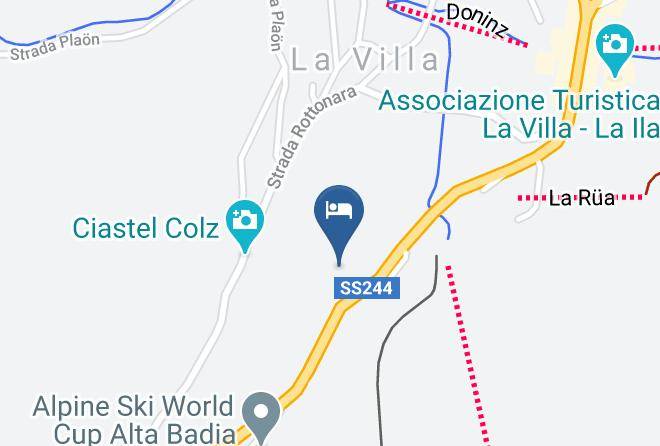 Garni La Ciasota Map