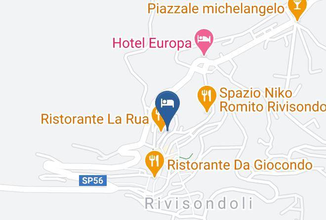 L Aquila - Garni La Rua Nel Bosco Maps