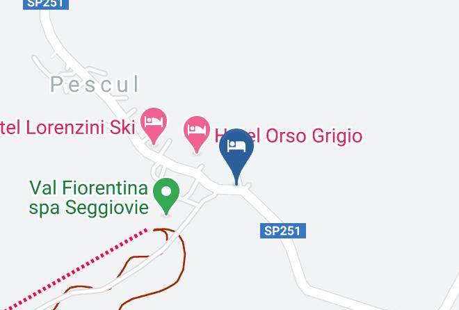 Belluno - Garni Ladinia Maps
