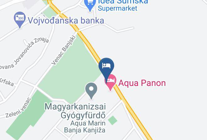 Severno Banatski - Garni Lupus Hotel Maps