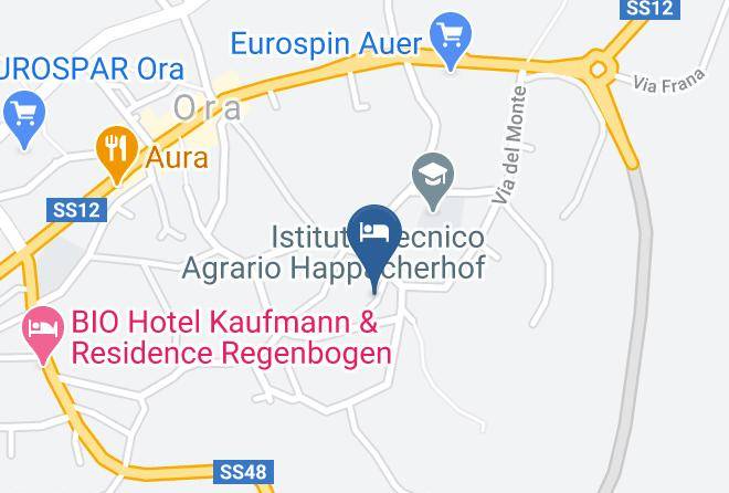 Bolzano - Garni Meinrad Fruhstuckspension Bed And Breakfast Maps