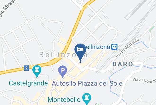 Bellinzona - Garni Moderno Maps