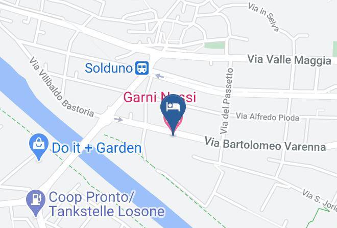 Locarno - Garni Nessi Sa Maps