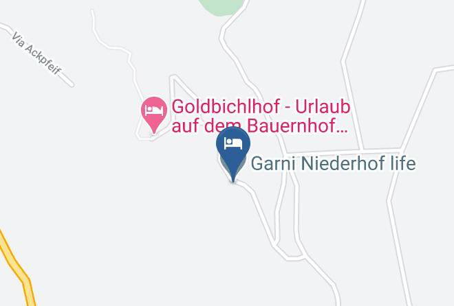 Bolzano - Garni Niederhof Life Maps