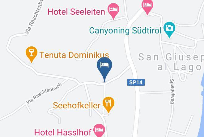 Bolzano - Garni Osannahofl Maps