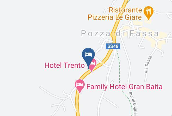 Trento - Garni' Patrizia Snc Maps