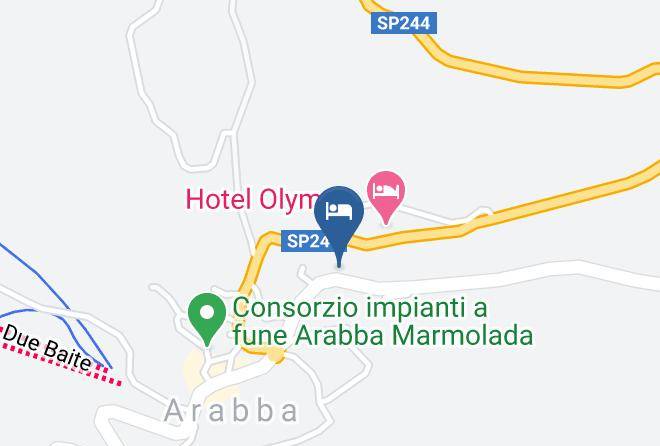 Belluno - Garni Royal Sas Di De Martin Stefano Maps