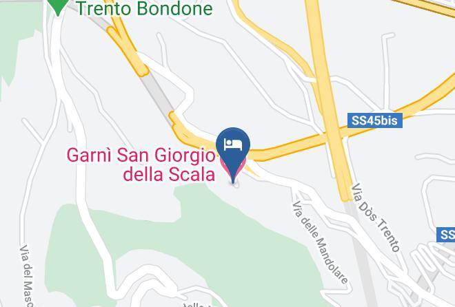 Trento - Garni San Giorgio Della Scala Maps
