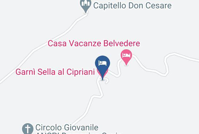 Trento - Garni Sella Al Cipriani Maps