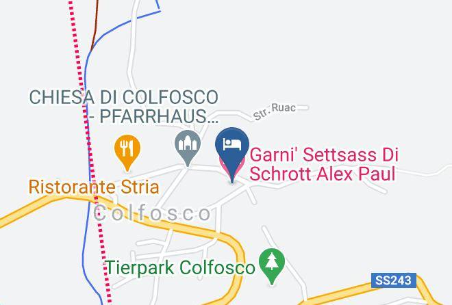Bolzano - Garni' Settsass Di Schrott Alex Paul Maps