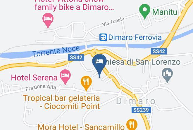 Trento - Hotel Garni Sottobosco Maps