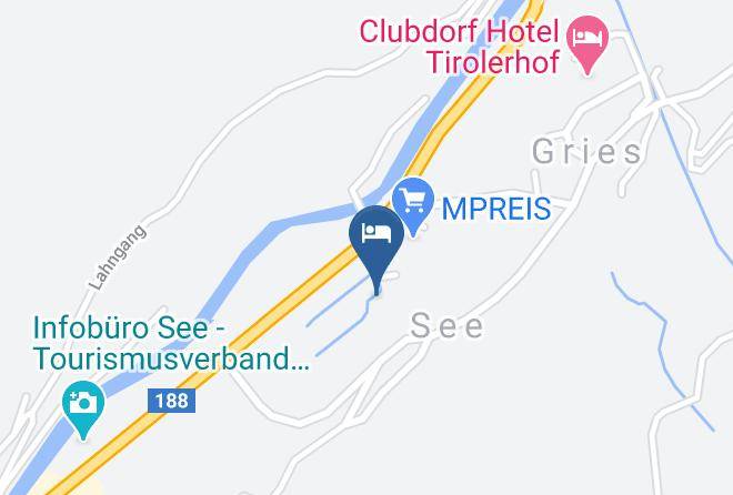 Landeck - Garni St Lukas Fam Seiwald Maps