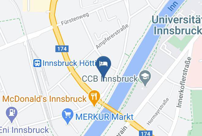 Innsbruck Stadt - Garni Technikerhaus Maps
