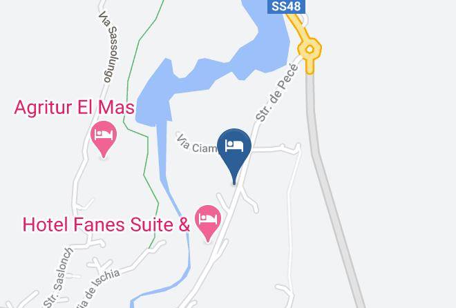 Trento - Garni Vajolet Maps
