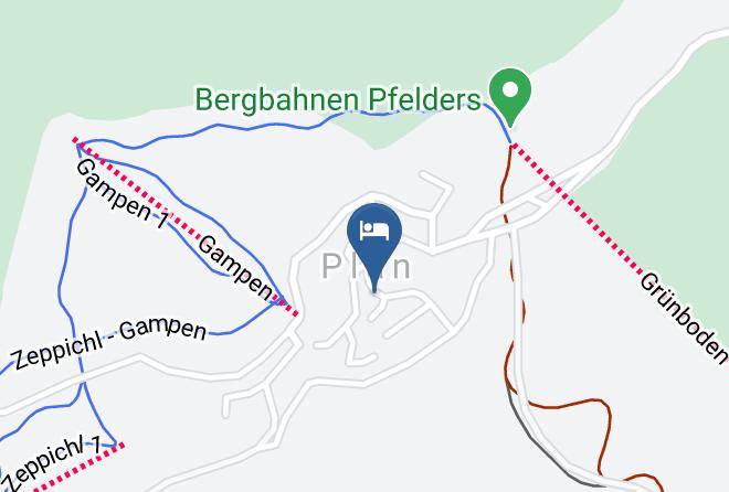 Bolzano - Garni Wiesental Der Zipperle Christina Maps