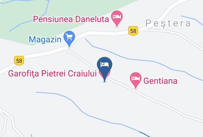 Moieciu - Garofita Pietrei Craiului Maps
