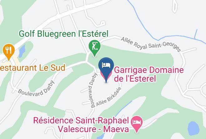 Var - Garrigae Domaine De L'esterel Maps