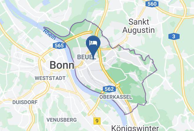Bonn - Garten Hotel Maps