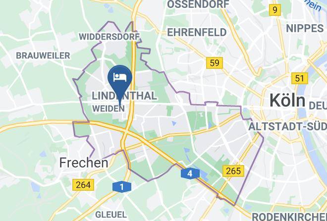 Cologne - Garten Hotel Ponick Gmbh Maps