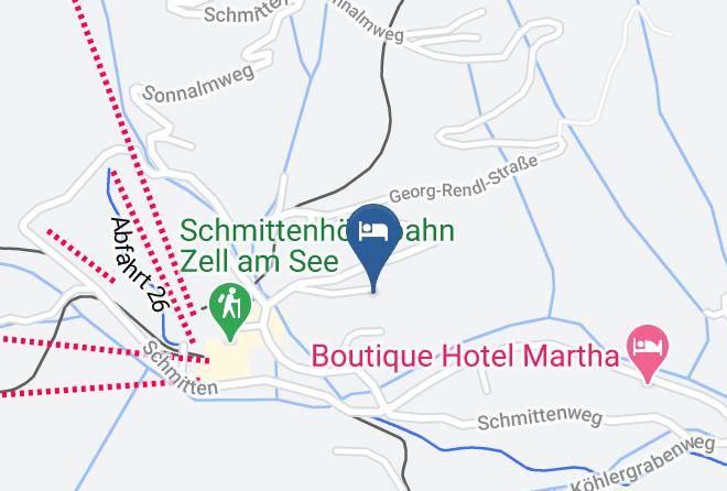 Zell Am See - Gartenhotel Daxer Maps