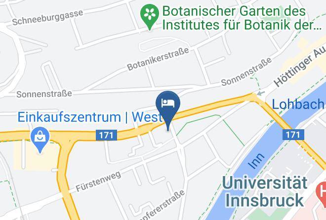 Innsbruck Stadt - Gartenhotel Garni Maps