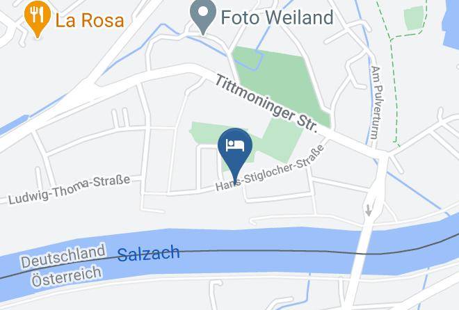 Altotting - Gartenhotel Salzach Maps