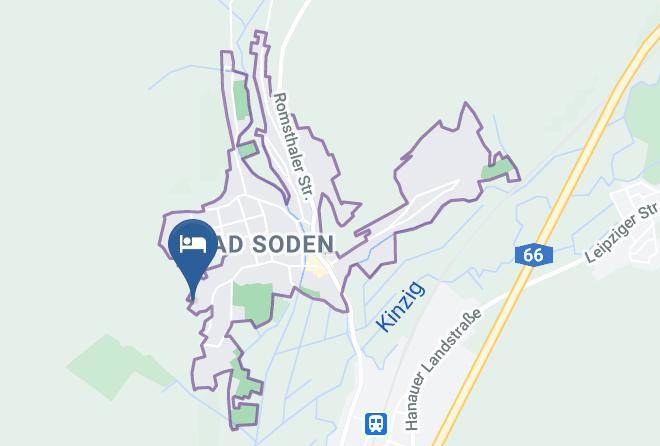 Main Kinzig Kreis - Gartenhotel Triest Maps
