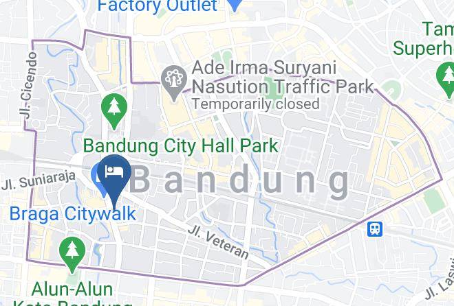 Bandung - Gas Inn Braga By Baio Hotels And Resort Maps