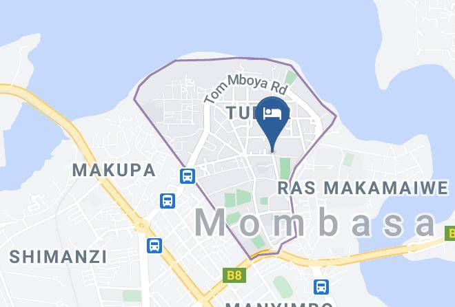 Mombasa - Gasaro Hotel Maps