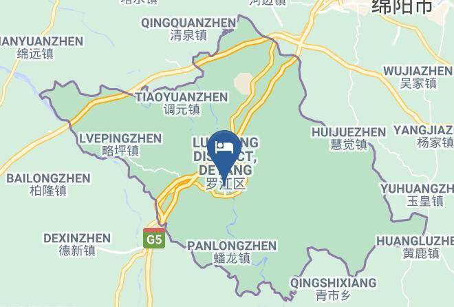 Deyang - Gasda Hotel Maps