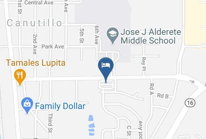 El Paso - Gaslight Square Mobile Home And Rv Park Maps