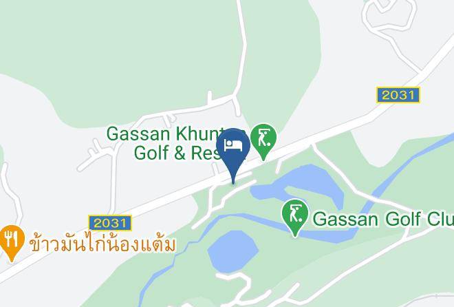 Amphoe Mae Tha - Gassan Khuntan Golf And Resort Maps