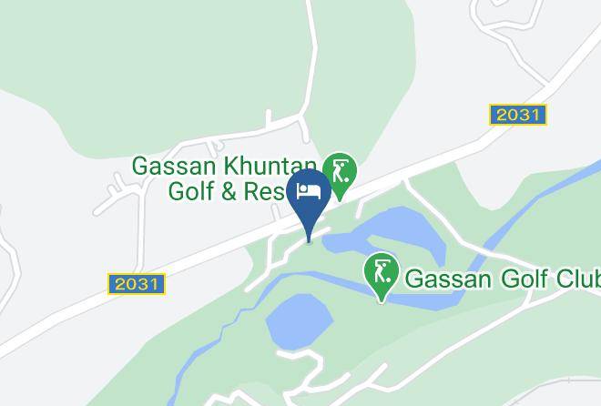 Amphoe Mae Tha - Gassan Khuntan Golf & Spa Hotel Maps