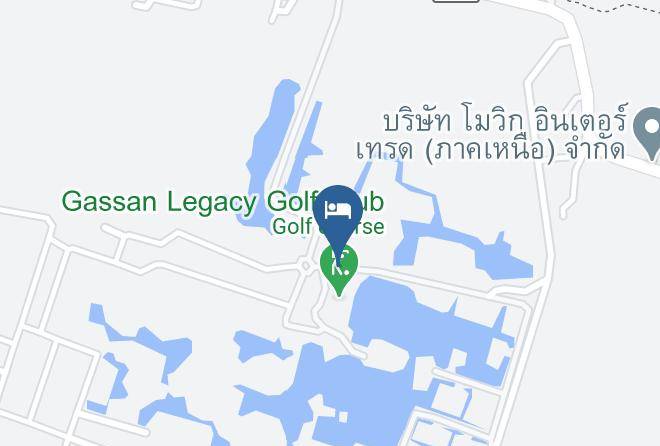 Amphoe Ban Thi - Gassan Lake City Golf & Resort Maps