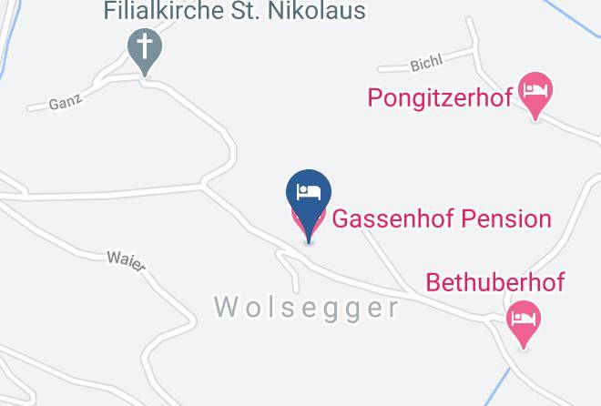 Lienz - Gassenhof Pension Maps